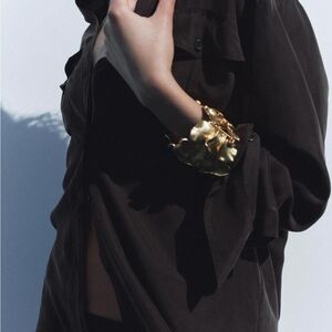 Zara new floral maxi armbands bracelet